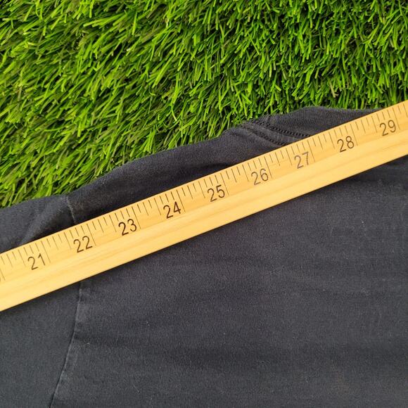 NIKE Center-Swoosh Slogan Shirt Teens Large 17x24 Navy-Blue - Picture 4 of 12